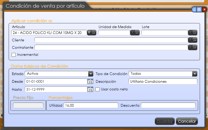 Smart Pharma - New Item Conditions for Sale