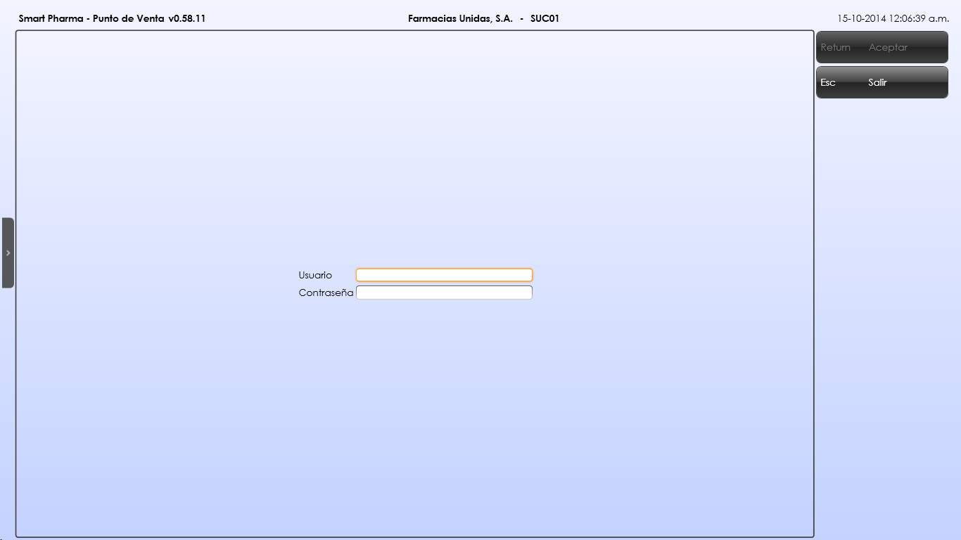 Smart Pharma - PoS Login